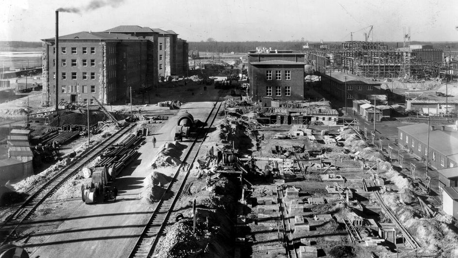 Construction of the plant, 1939