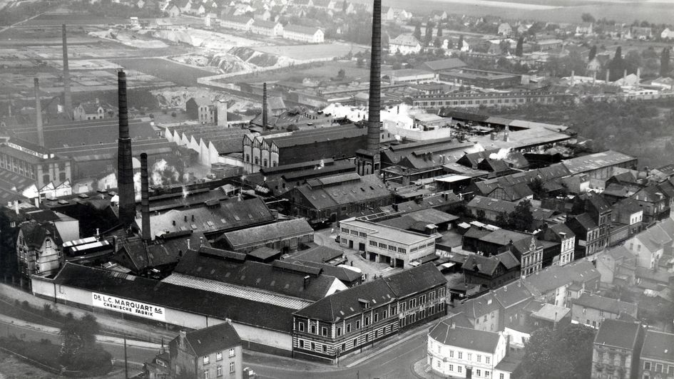 The production plants in the 1950s