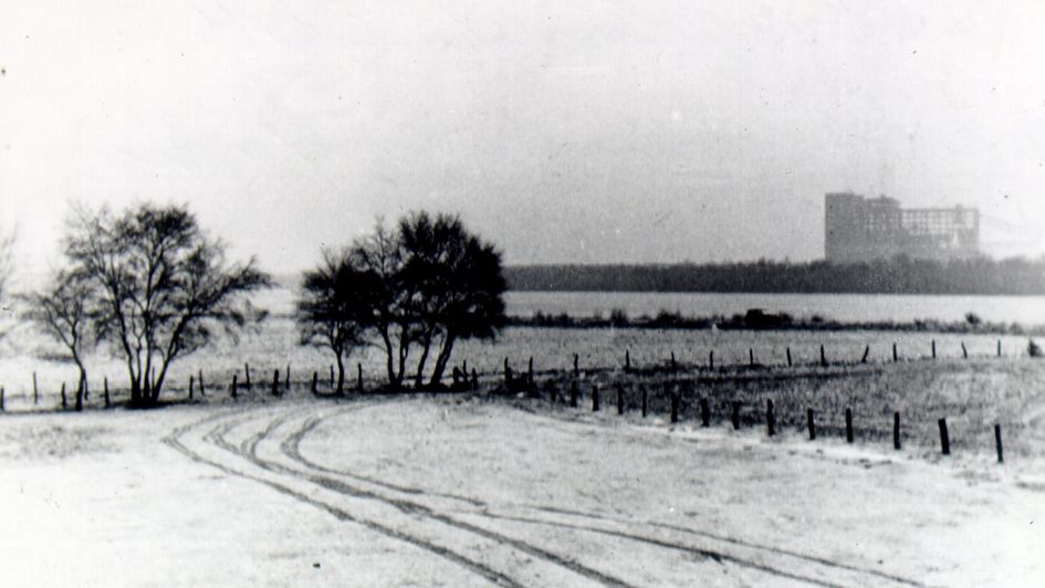 The site on which Hüls AG built its chemical plant.